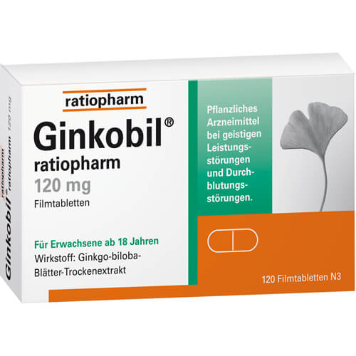 GINKOBIL-ratiopharm 120 mg Filmtabletten