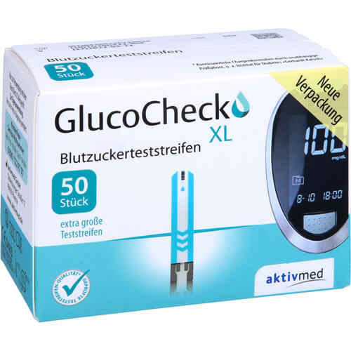 GLUCOCHECK XL Blutzuckerteststreifen