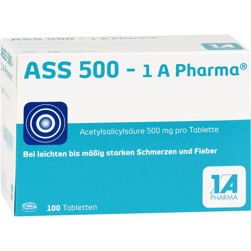 ASS 500-1A Pharma Tabletten