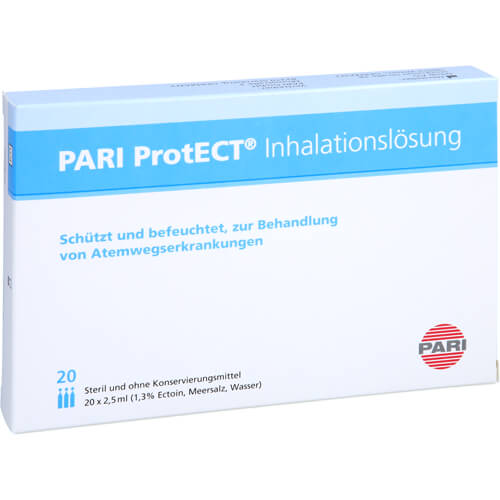 PARI ProtECT Inhalationslösung mit Ectoin Ampullen