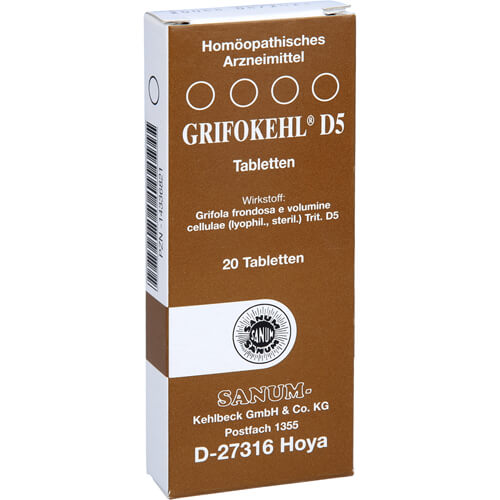 GRIFOKEHL D 5 Tabletten