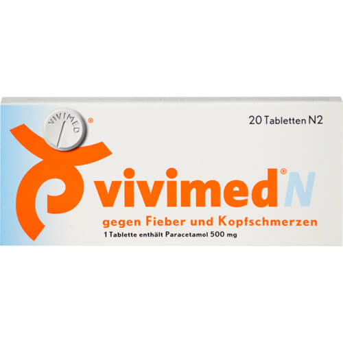 VIVIMED N gegen Fieber und Kopfschmerzen Tabletten