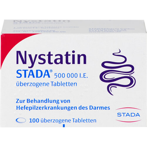NYSTATIN STADA 500.000 I.E. überzogene Tab.