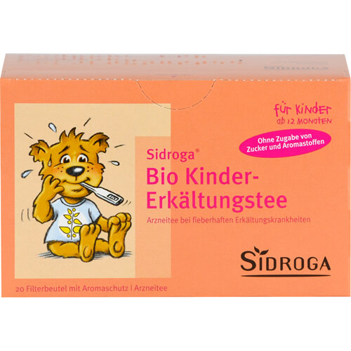 SIDROGA Bio Kinder-Erkältungstee Filterbeutel