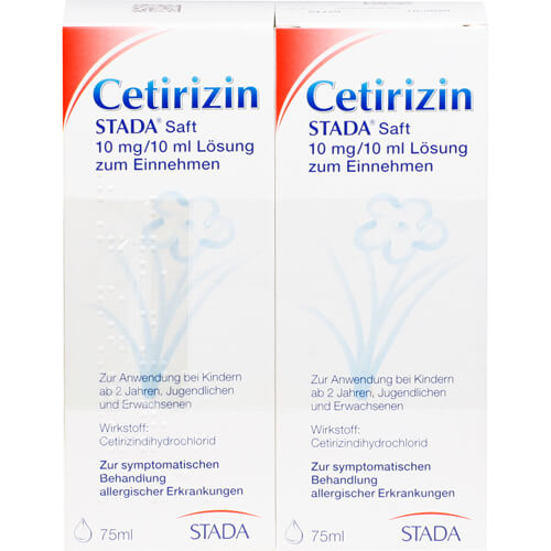 CETIRIZIN STADA Saft 10 mg/10 ml
