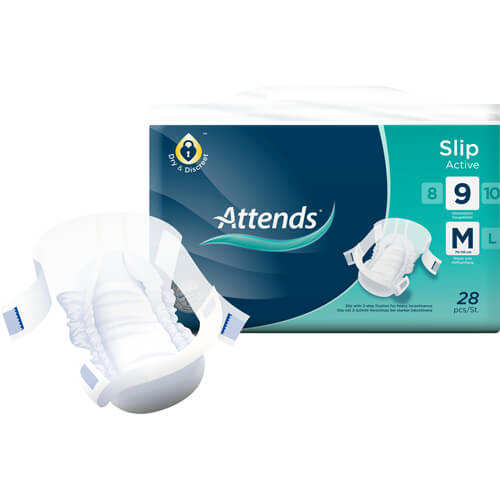 ATTENDS Slip Active 9 M