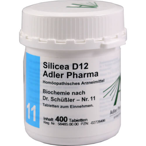 BIOCHEMIE Adler 11 Silicea D 12 Tabletten