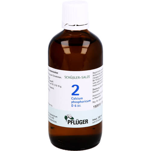 BIOCHEMIE Pflüger 2 Calcium phosphoricum D 6 Tro.