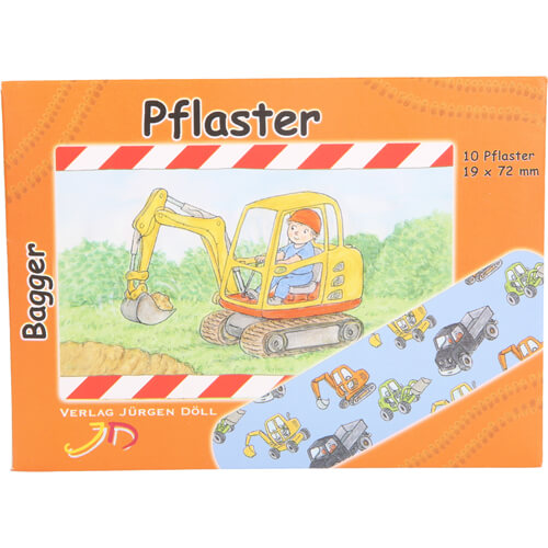 KINDERPFLASTER Bagger Briefchen