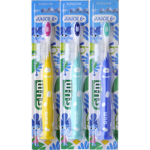 GUM JUNIOR Zahnbürste 6-9 Jahre