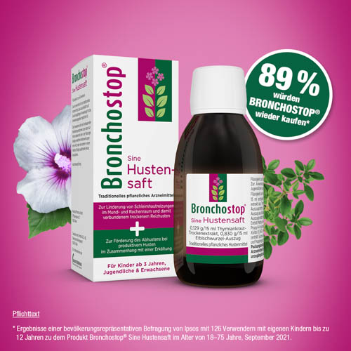 BRONCHOSTOP Sine Hustensaft