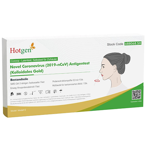 NOVEL Hotgen Coronavirus 2019-nCoV Antigen Test Nas./Ra.