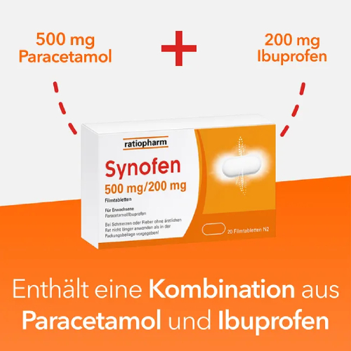 SYNOFEN 500 mg/200 mg Filmtabletten