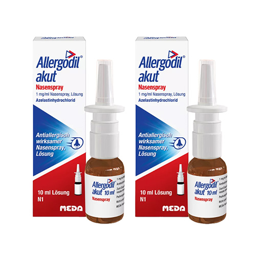 ALLERGODIL akut Nasenspray Doppelpackung (2x 10ml)