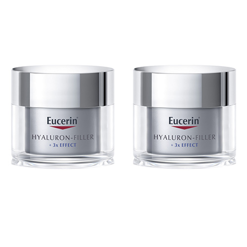 EUCERIN Anti-Age Hyaluron-Filler Nacht Tiegel Doppelpackung (2x 50ml)