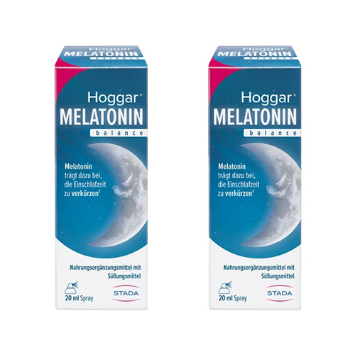 HOGGAR Melatonin balance Spray Doppelpackung (2x 20ml)