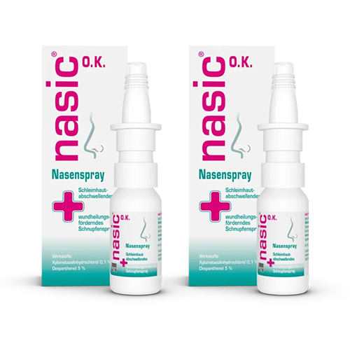NASIC o.K. Nasenspray Doppelpackung (2x 10ml)
