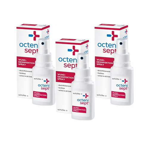 OCTENISEPT Wund-Desinfektion Lösung (3x 50ml)