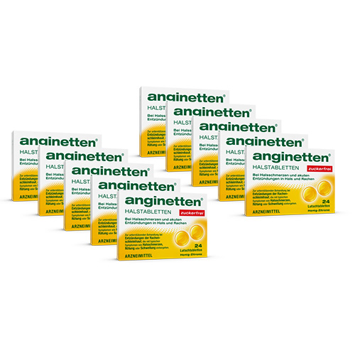 ANGINETTEN Halstabletten zuckerfrei (10x24St)