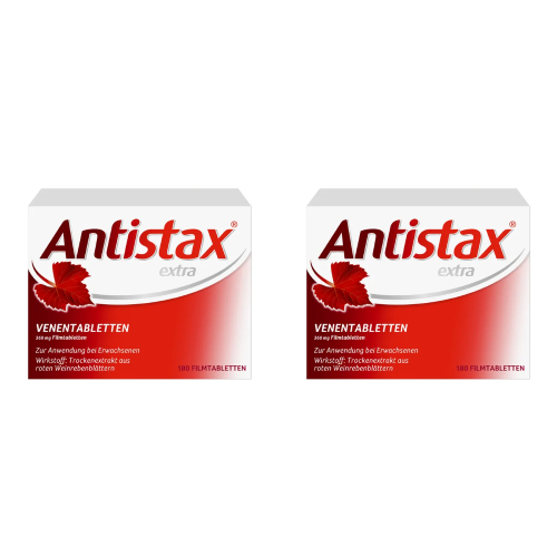 ANTISTAX extra Venentabletten Doppelpackung (2x180 St)
