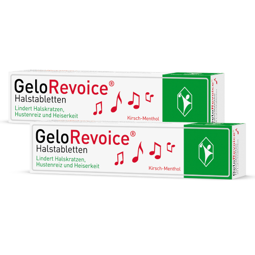 GELOREVOICE Halstabletten Kirsch-Menthol Lut.-Tab. Set (2x20St)