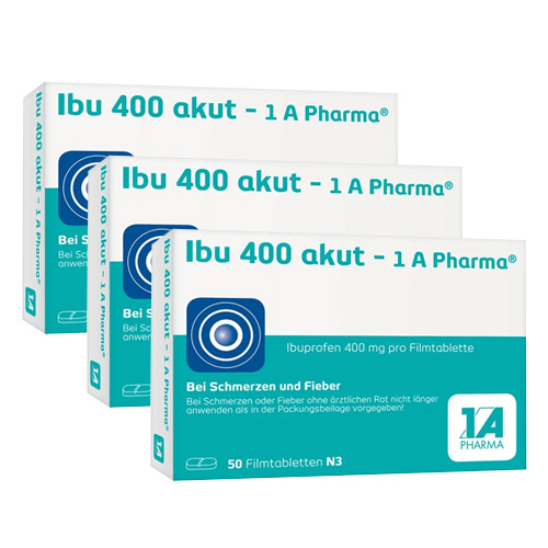 IBU 400 akut-1A Pharma Filmtabletten (3x 50St)