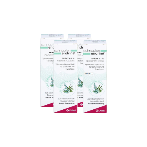 SCHNUPFEN ENDRINE 0,1% Nasenspray (4x10ml)
