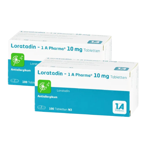 LORATADIN-1A Pharma Tabletten Set (2x100St)