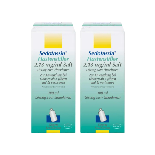 SEDOTUSSIN Hustenstiller Saft (2x100 ml)