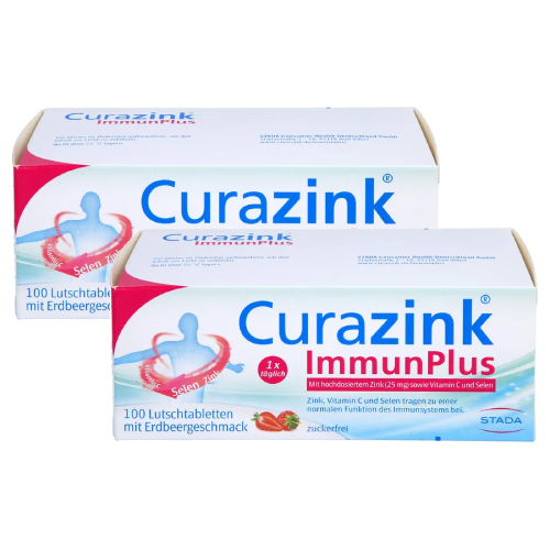 CURAZINK ImmunPlus Lutschtabletten Doppelpackung (2x100St)