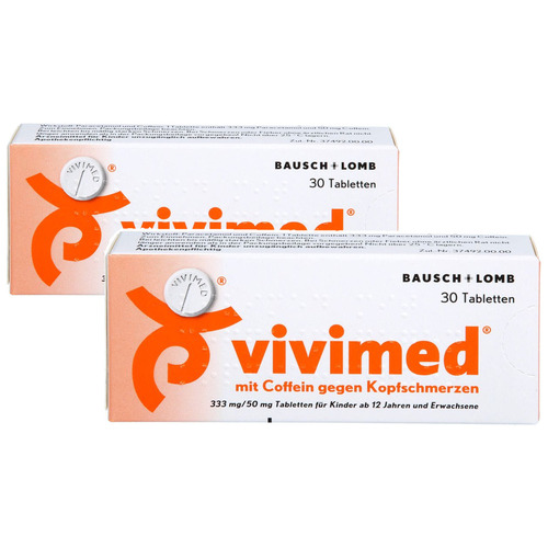 VIVIMED mit Coffein gegen Kopfschmerzen Tabletten
