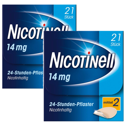 NICOTINELL 14 mg/24-Stunden-Pflaster 35mg Set