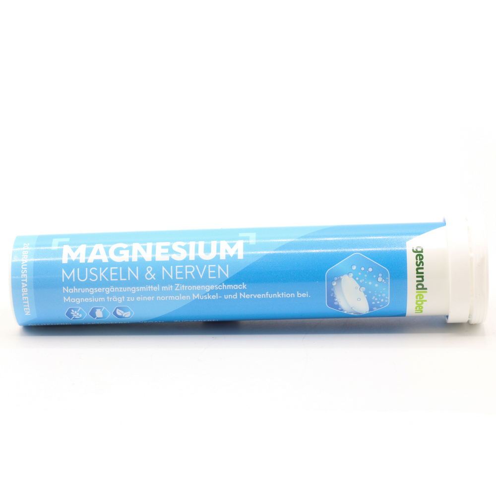 GESUND LEBEN Magnesium 187,5 mg Brausetabletten