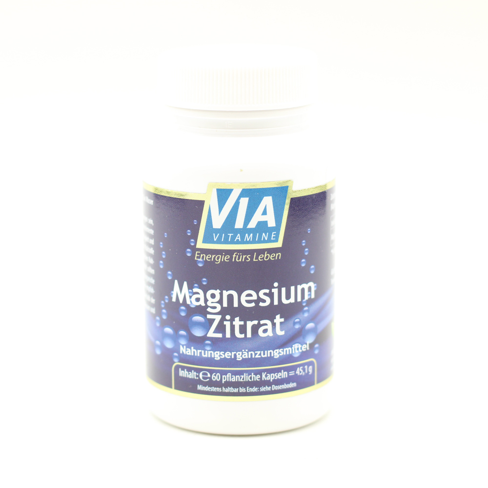 VIAVITAMINE Magnesiumzitrat Kapseln