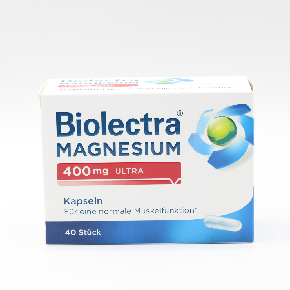BIOLECTRA Magnesium 400 mg ultra Kapseln
