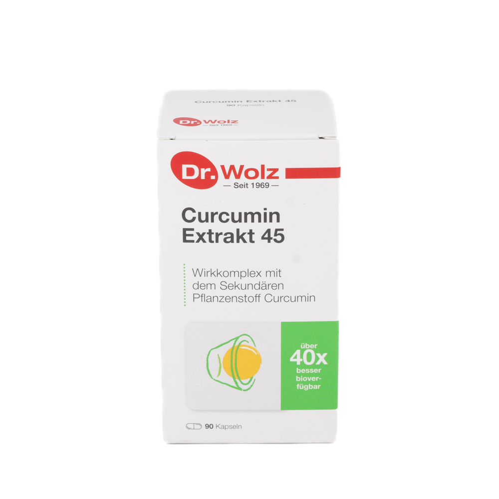 CURCUMIN EXTRAKT 45 Dr.Wolz Kapseln