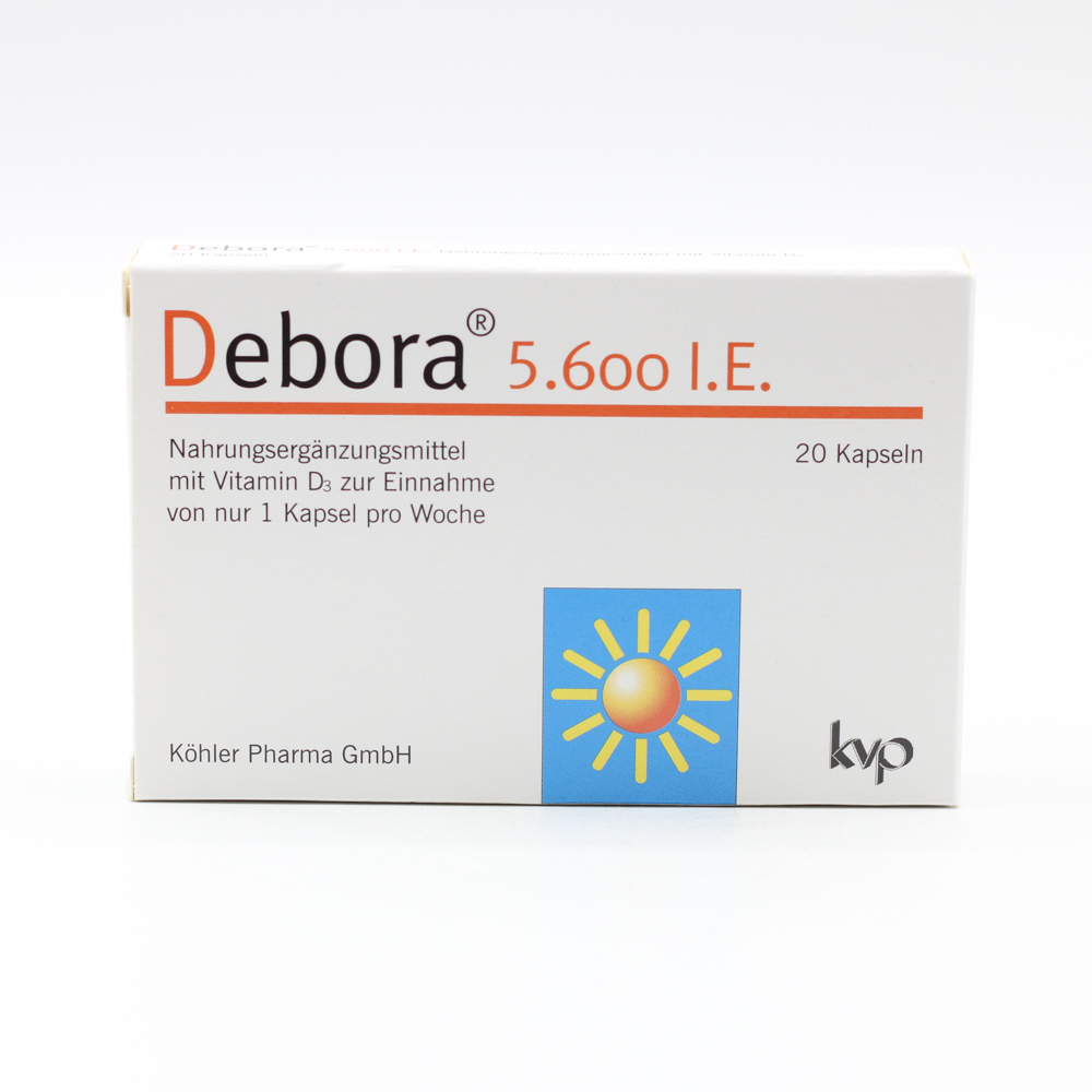 DEBORA 5.600 I.E. Kapseln
