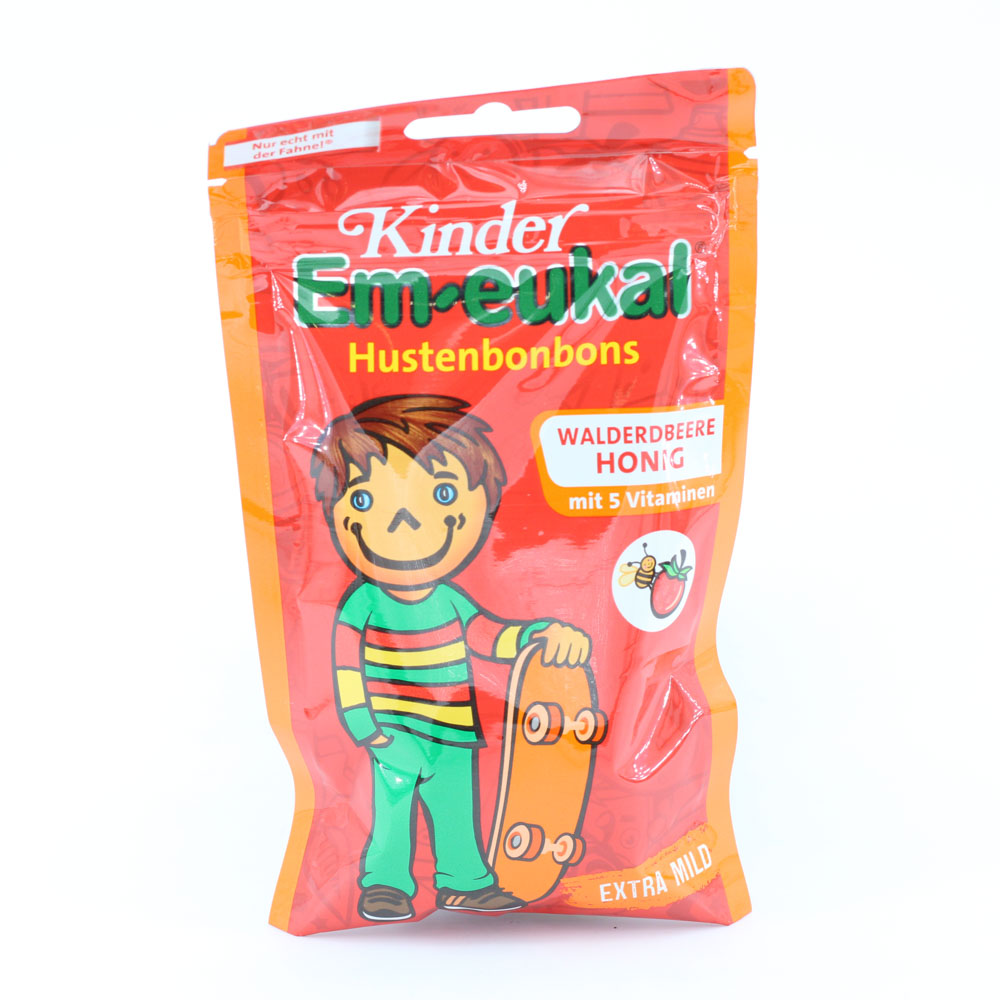 EM-EUKAL Kinder Bonbons Walderdbeere-Honig zh.
