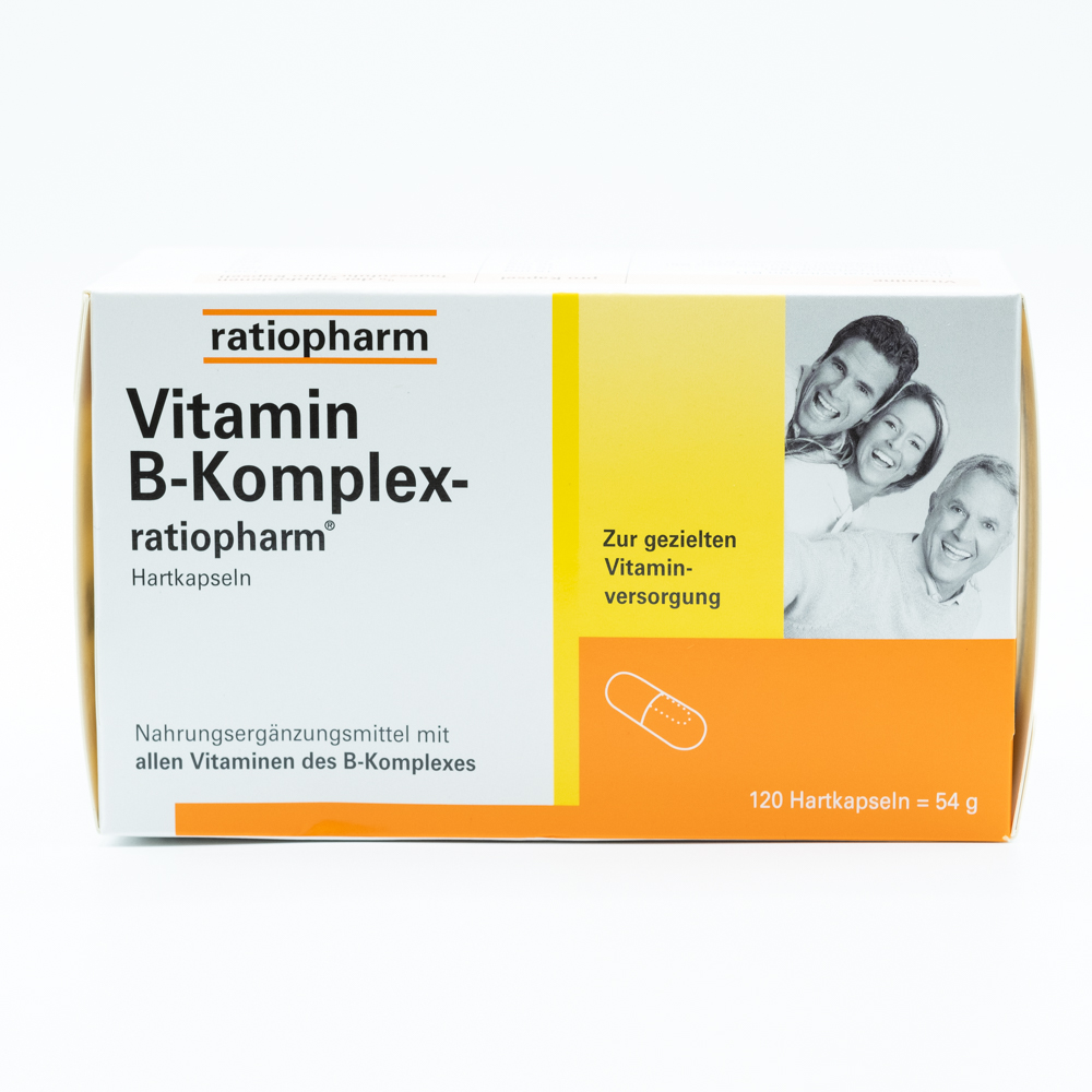 VITAMIN B-KOMPLEX-ratiopharm Kapseln Doppelpackung (2x 120St)