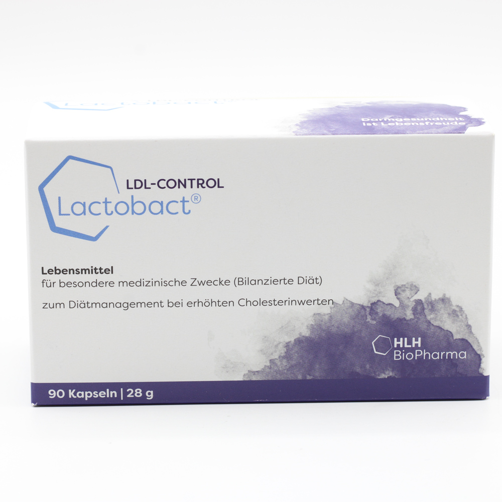 LACTOBACT LDL-Control magensaftresistente Kapseln