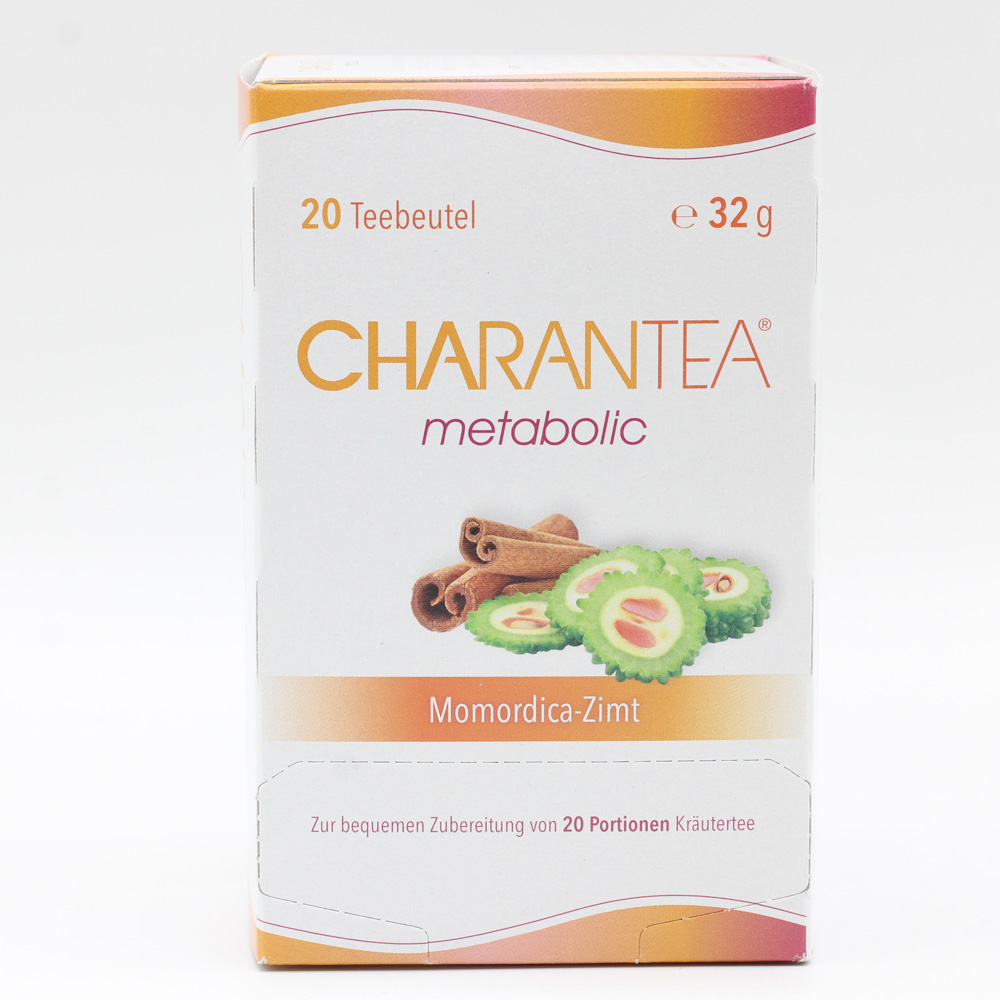 CHARANTEA metabolic Zimt Kräutertee Filterbeutel
