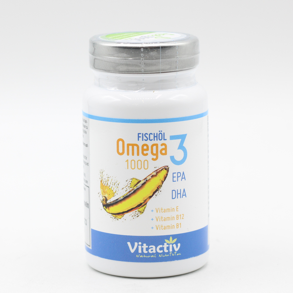 FISCHÖL OMEGA-3 1000 Weichkapseln