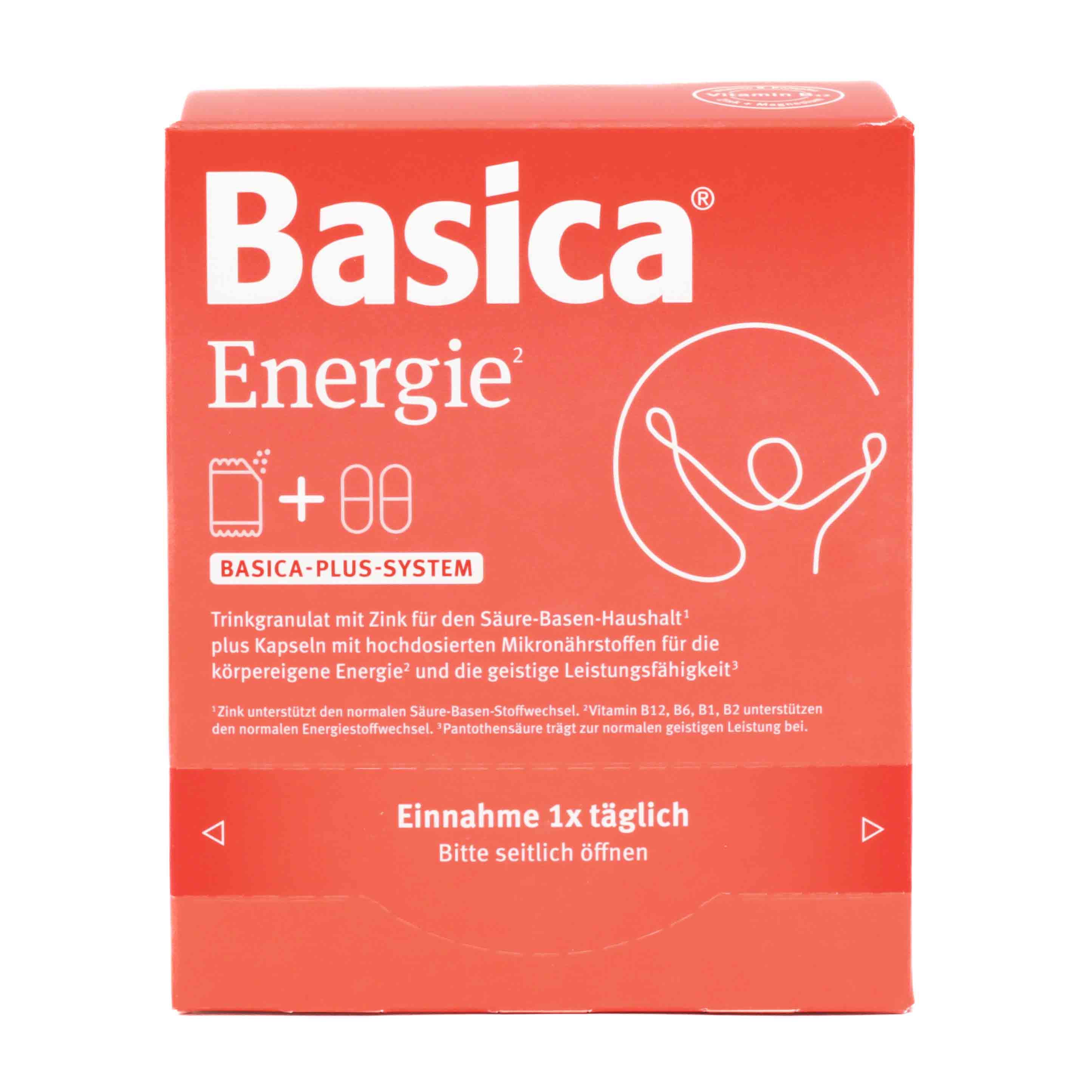 BASICA Energie Trinkgranulat+Kapseln f.30 Tage Kpg