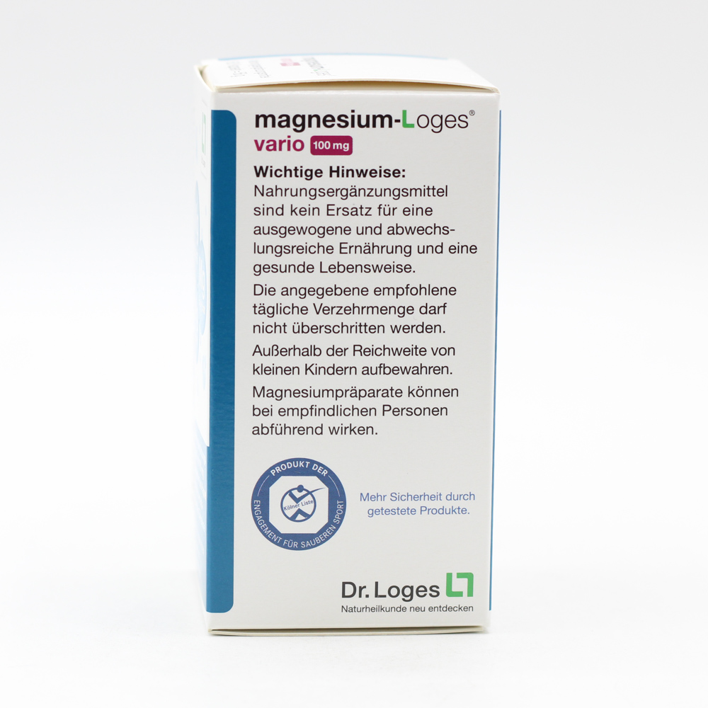 MAGNESIUM-LOGES vario 100 mg Kapseln
