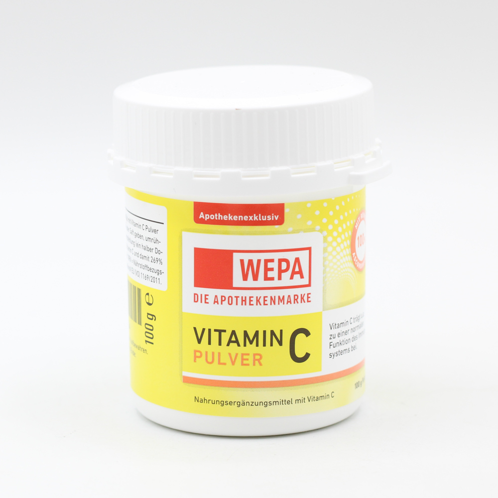 WEPA Vitamin C Pulver Dose