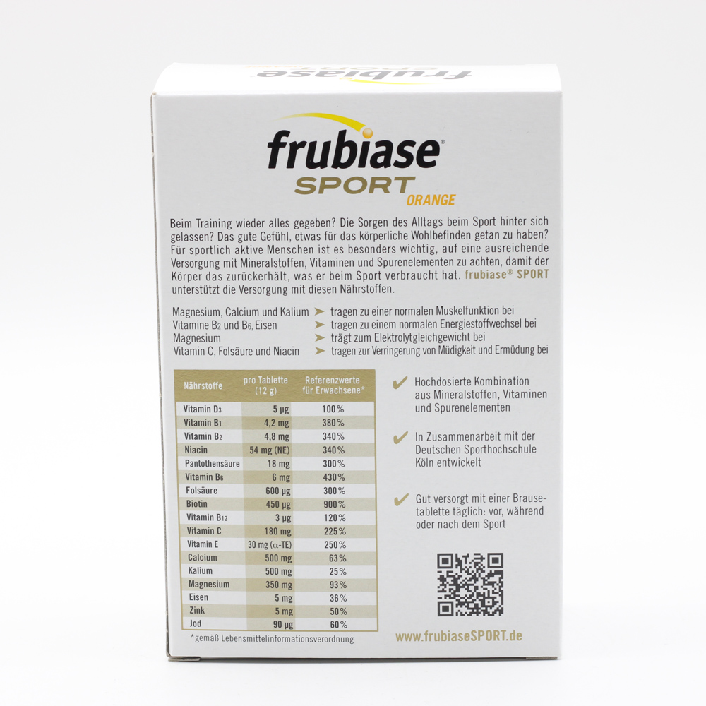 FRUBIASE SPORT Brausetabletten Doppelpackung (2x20St)