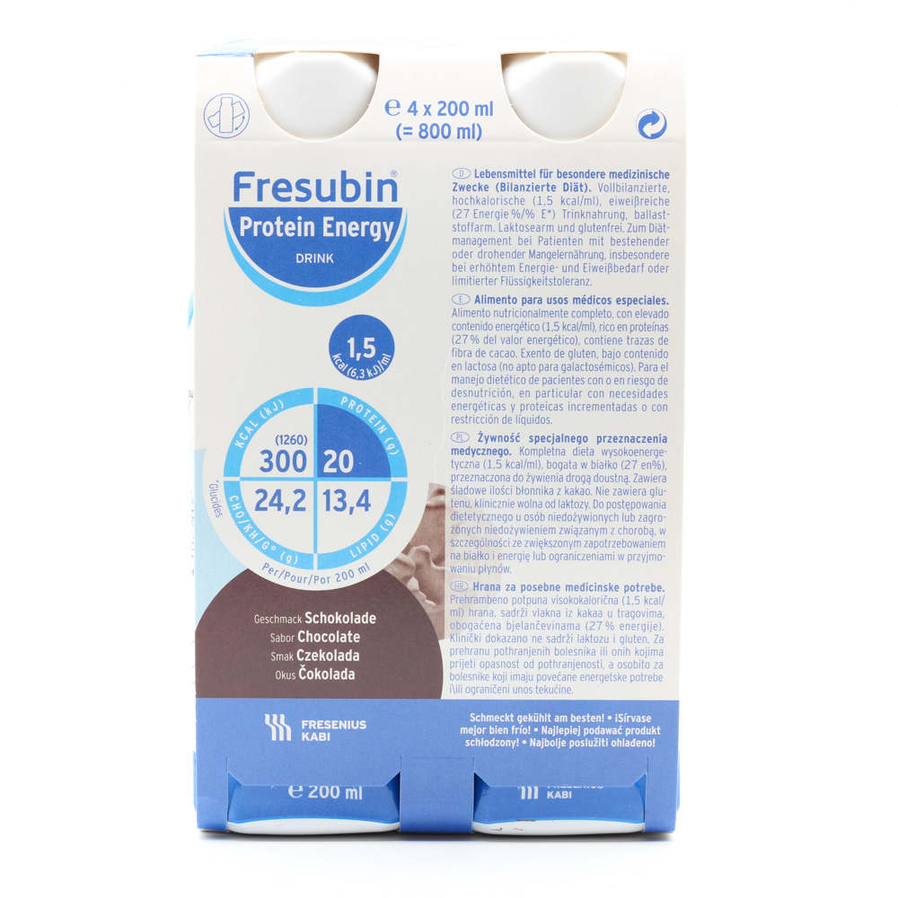FRESUBIN PROTEIN Energy DRINK Schokolade Trinkflasche Trinknahrung
