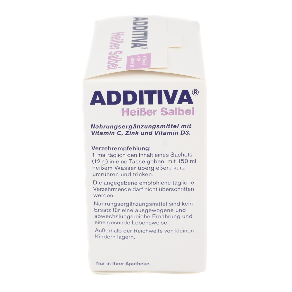 ADDITIVA heißer Salbei Pulver