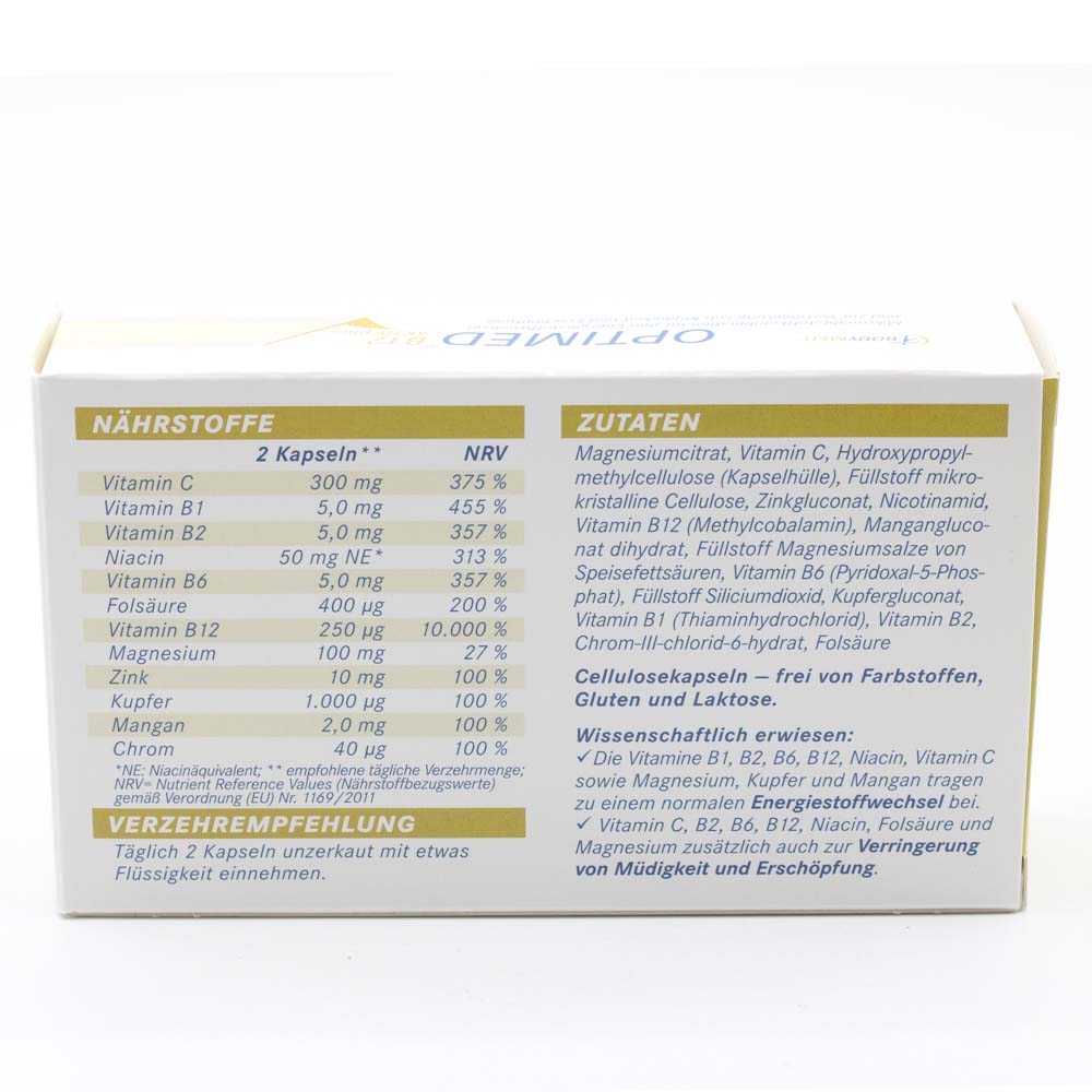 OPTIMED B12 Aktiv plus Kapseln