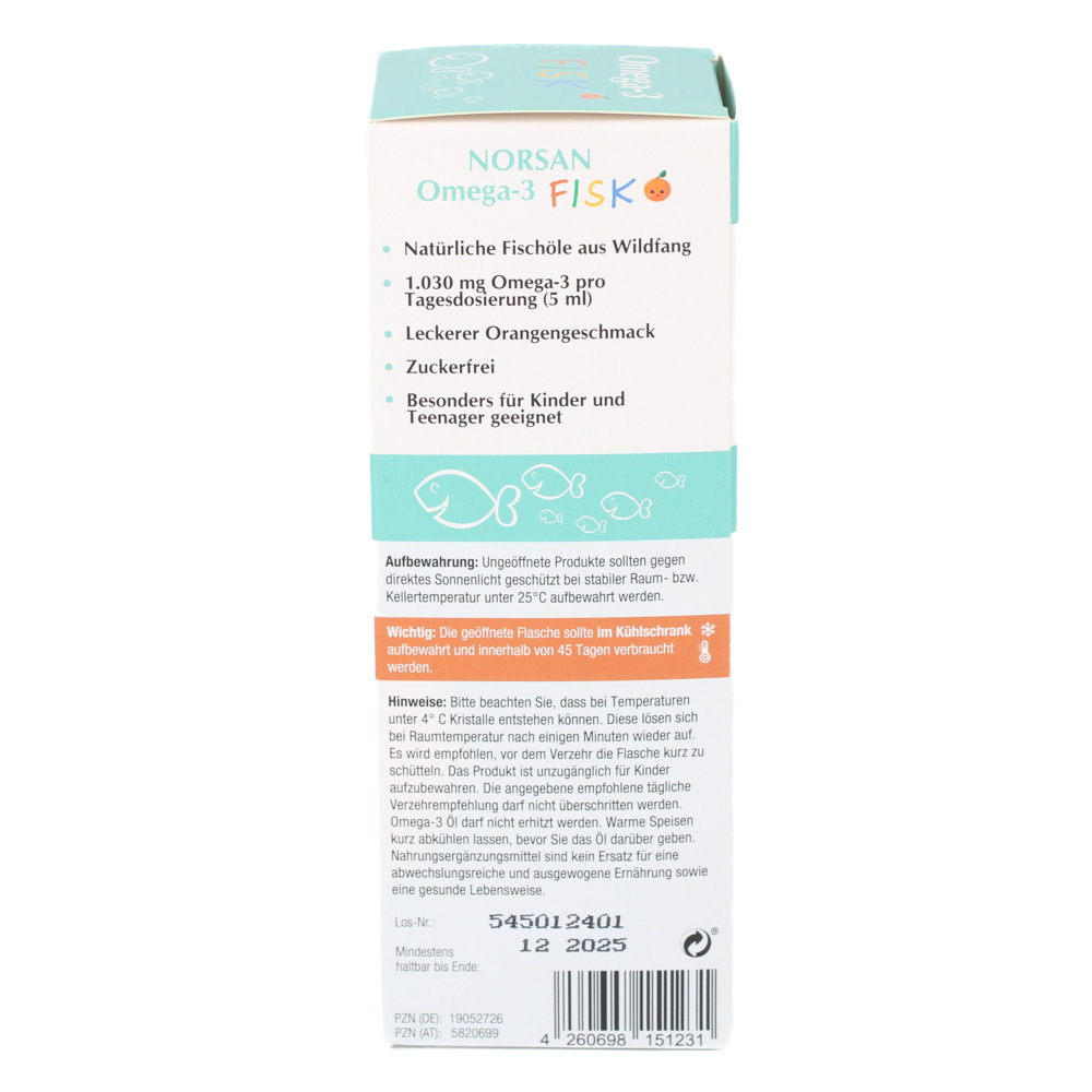NORSAN Omega-3 FISK f.Kinder flüssig